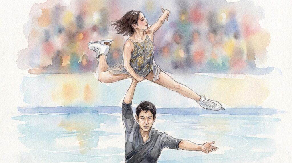 りくりゅうペア