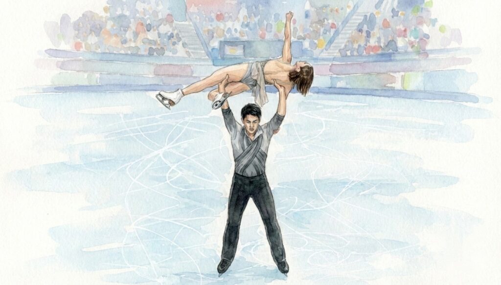 りくりゅうペア